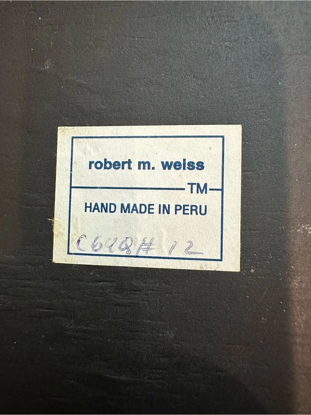 Robert M. Weiss • reverse painted on glass • coasters • wall art • Peru • wooden